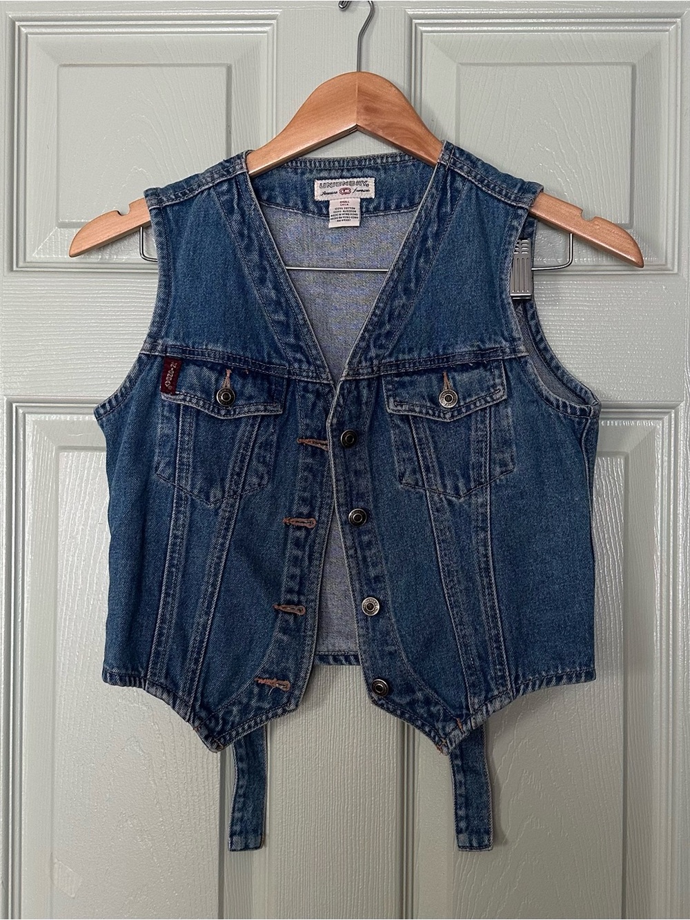 UNIONBAY Blue Denim Vest